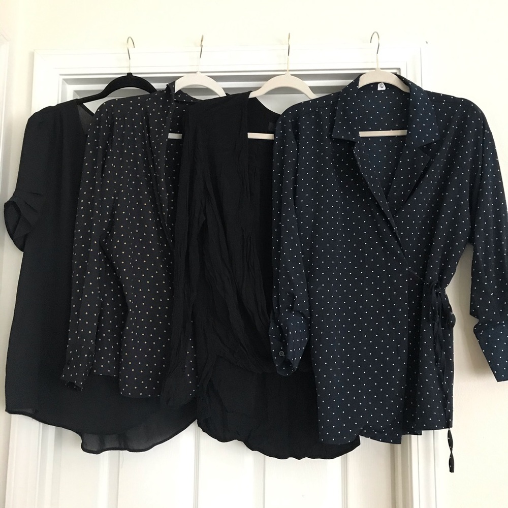 Set of 4 Assorted Tops Blouses